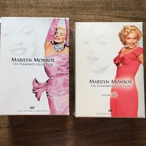 Volumes I & II Marilyn Monroe Diamond Collection DVDs set of 11 movies EUC!